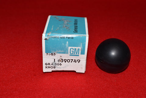 1955-1962 GM-NOS Discontinued Corvette Shift Knob Black Auto & 1965 Olds 442 / Product Number: IN322