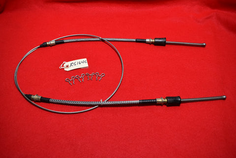 Replacement Rear Brake Cable With Clips 65-82 / Product Number: RS164C