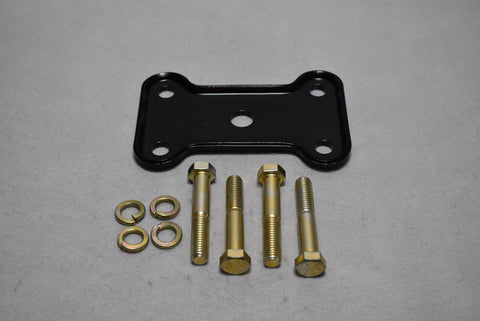 1963 - 1977E Corvette Spring Plate with Bolts 2.25" wide Spring ( 7 - Leafs ) / Product Number: RS393-7