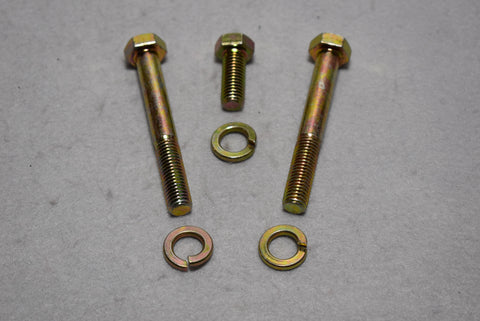 1980 - 1982 Corvette rear 3 - Hole Spring Plate Mounting Metric Bolts Kit 2.5" Wide Spring / Product Number: RS397