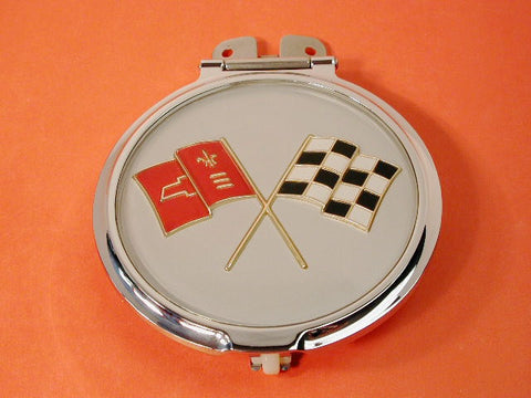 Corvette GM-Restoration 63 Early Gas Lid Assembly W/Roller Latch / Product Number: EM159