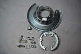 Corvette Rear Parking Brake Shoe Assembly Left Kit 65-75 / Product Number: RS257L