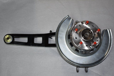 No Core Charge Corvette Heavy Duty Off-Set Trailing Arm with Poly Bushing Left Side 65-75 / Product Number: RS144LN