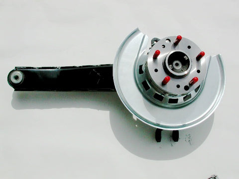 No Core Charge Corvette Heavy Duty Off-Set Trailing Arm with Poly Bushing Left Side 65-75  / Product Number: RS144LN