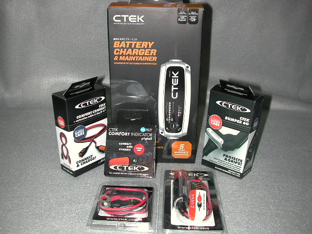 CTEK MXS 5.0 Battery Charger Maintainer