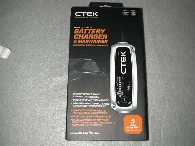 CTEK MXS 5.0 Battery Charger / Product Number: A116