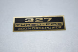 Corvette 327 Turbo-Fire 300 HP Valve Cover / Product Number: D127