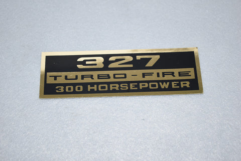Corvette 327 Turbo-Fire 300 HP Valve Cover / Product Number: D127