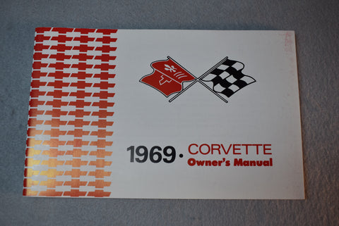 GM Corvette 1969 Owners Manual  / Product Number: DOM103