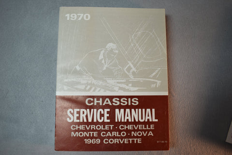 1970 GM Chevrolet Chassis Service Manual  / Product Number: DSM103