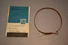 1967 - 1982 NOS-GM Corvette 19" Engine Ground Strap / Product Number: EC226