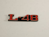 L-48 Hood Emblem GM-Restoration 73-82 / Product Number: EM141