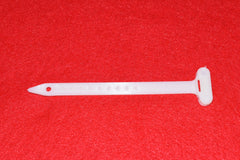 1963 - 1964 Corvette Gas Tank Overflow Hose Strap White / Product Number: ET210