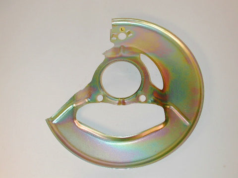 Front Reproduction Backing Plate LH Gold 76-82 / Product Number: FS109L