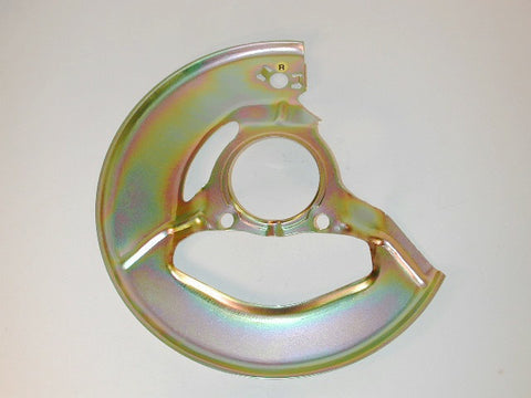 Front Reproduction Backing Plate RH Gold 76-82 / Product Number: FS109R