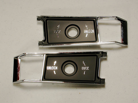 GM-Restoration Door Handle Bezels Pair 68-77 / Product Number: IN111