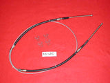 RR OEM Sty Brake Cable 65-82 W/Rubber Coating & 4 S.S. clips / Product Number: RS163C