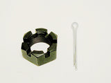 Rear Wheel Spindle Nut with Cotter Pin 3/4-20 63-82 / Product Number: RS207
