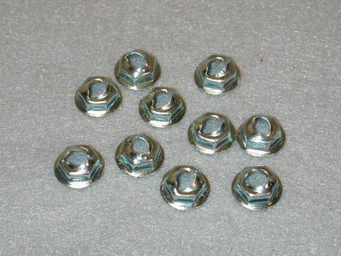 Thread Cutting Nut 3/16 Stud Size 10pcs Kit